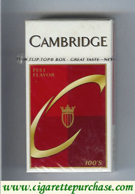 Cambridge Full Flavor 100s cigarettes